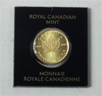 2020 Canada Gold Maple Leaf 1 Gram .9999 Fine