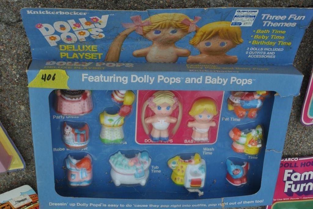 Dolly pops play set