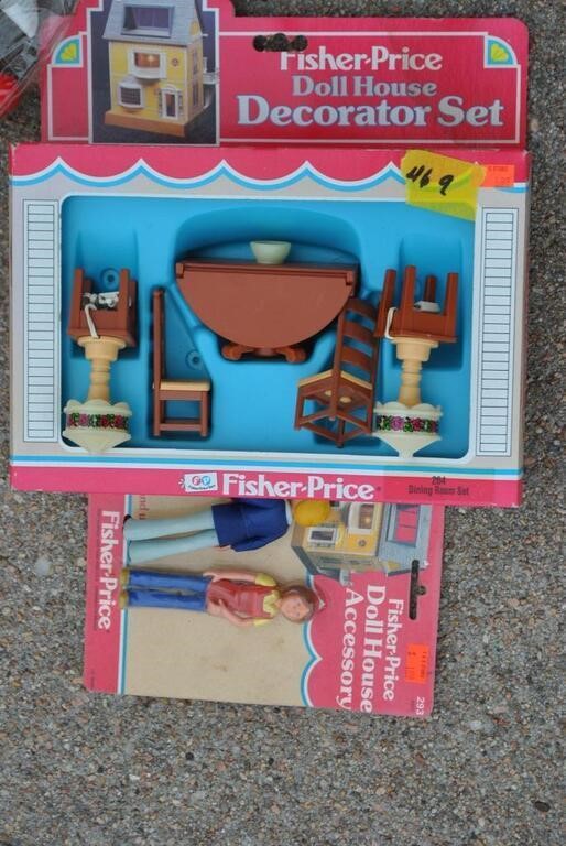 Fisher price dollhouse decorators set