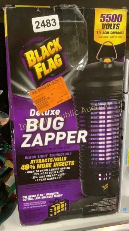 Black+Decker outdoor bug zapper - Matthews Auctioneers