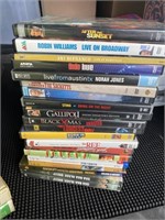 Large Lot Of Dvds And 2 Vintage Vhs