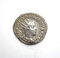 247-249 AD Philip II AU AR Anton