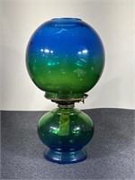 Vintage Kerosene Lamp missing clear globe