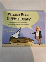 whose boat is this boat?by d. trump by accident