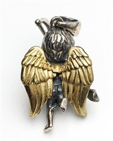 925 Silver Cupid Pendant
