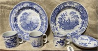 Spode Blue Room Edwardian Childhood Dishes