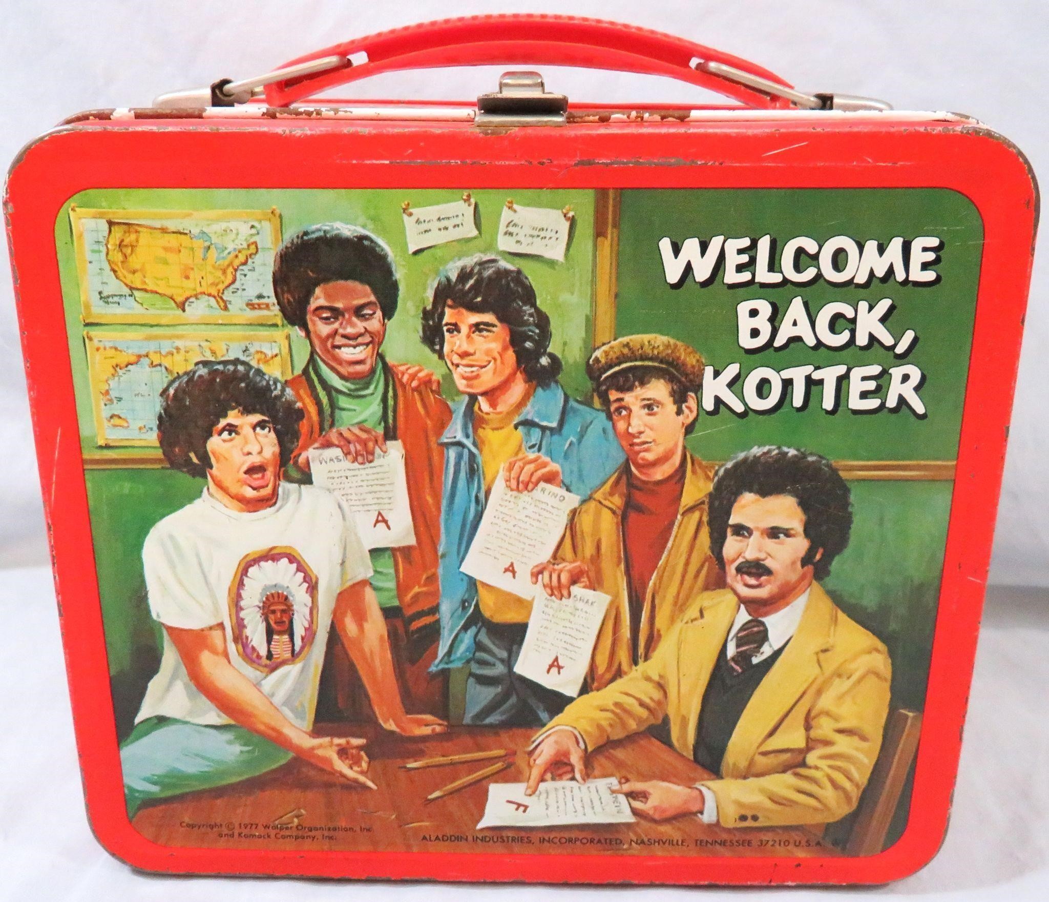 1977 TIN WELCOME BACK, KOTTER LUNCH BOX