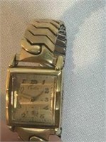 Rectangular Croton Banded Watch