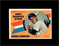 1960 Topps #134 Deron Johnson RS EX to EX-MT+