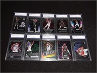 Giannis Antetolounmpo 10 Card Graded Lot GEM MT 10