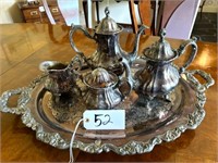 Silverplate Tea Set