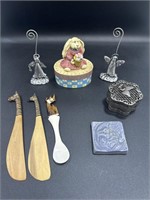 Decorating items, trinket boxes, card holders