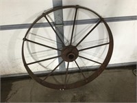 32” Spoked Metal Farm Equipment Wheel