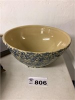 LARGE BLUE SPLATTER BOWL