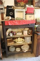 Jelly Cupboard, Glassware & Contents