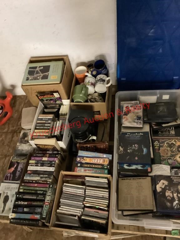 Books, CDs, Magnetic Tapes, Mugs & More