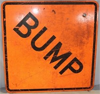"Bump" Metal Sign 24"x24"
