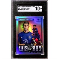 2020-21 Topps Chrome Christian Pulisic Sgc10