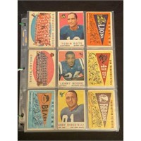 (53) 1958 Topps Football Cards Low Grade