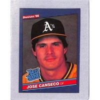 1986 Donruss Jose Canseco Rookie High Grade