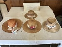 Assorted Woven Straw Hats