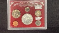 1995 Complete Year Set including 1995 Silver