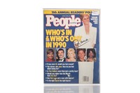 PEOPLE MAGAZINE SIGNED BY PRINCESS DIANA