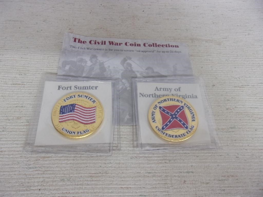 2014 Civil War Battle Flag Half Dollar Coins