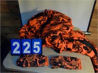 Winchester Orange Camo Coveralls w/hood XL