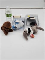 LOT OF 4 BEANIE BABIES
