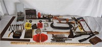 LOT - TOOLS, DRILL BITS, ETC.