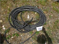 381) 4 wire electric cord & boxes; misc lights