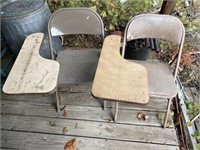 Folding Chair Desks