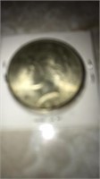 Silver Peace dollar 1923