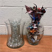 Vases & Origami Birds