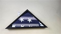 US American Flag in Shadow Box