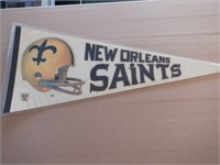 VINTAGE NEW ORLEANS SAINTS PENNANT