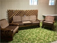 VNTG Couch & Chair Set