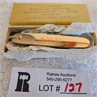 GoldTone Pocket Knife from Ulmans Jewelry Fred, VA