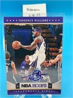 Terrence Williams Hoops Autograph