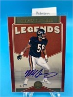 Mike Singletary Legends Autograph 8/8