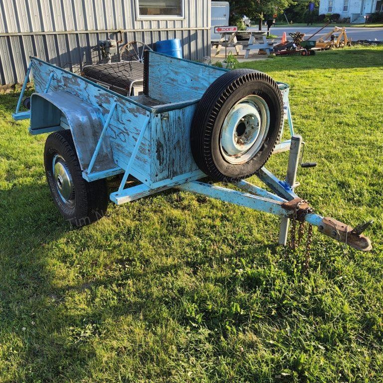 YD Single axle Trailer 6' long 2" Ball