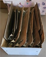 Box of Assorted Used Clipboards