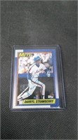 DARRYL STRAWBERRY SIGNED CARD