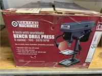 NEVER USED BENCH DRILL PRESS