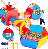 $100 5 in 1 Pop Up Play Tunnel for Kid Toddler