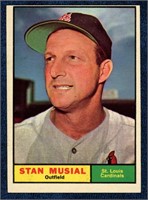 1961 Topps Stan Musial Baseball Card #290