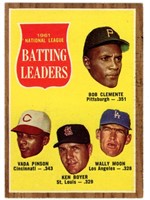 1962 Topps National League Batting Leaders #52 -