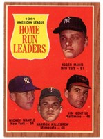 1962 Topps American League Home Run Leaders #53 -