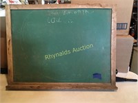 Vintage Chalkboard w/wood frame